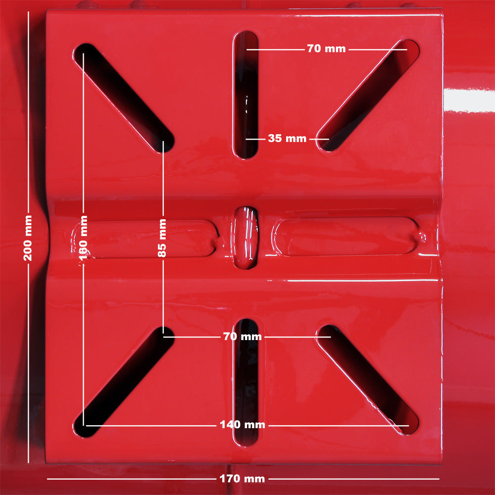 Vaso di espansione 50 l orizzontale per impianti idrici, sistemi autoclave, con membrana EPDM