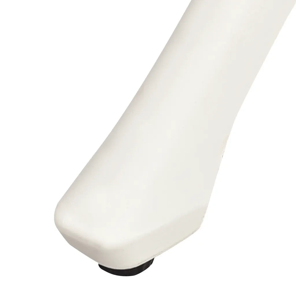 Tavolo da Giardino Bianco 90x90x74 cm in Alluminio Pressofuso 315587
