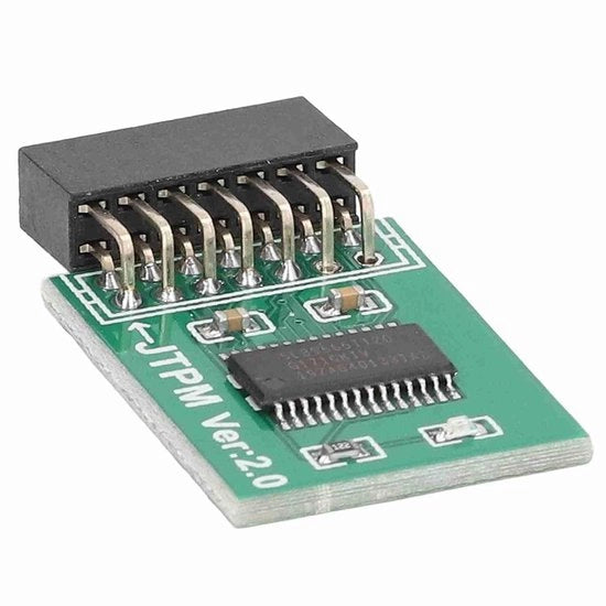 Modulo TPM 2.0 con Elevata Sicurezza Crittografica - Compatibile con Z590/B560/H510/Z490 - Interfaccia LPC a 14 pin - Protezione dei Dati - Migliorata Sicurezza per PC - Modulo di Sicurezza