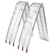 2x rampe di carico ripiegabili per moto ATV 223cm 680kg In alluminio Rampa di salita