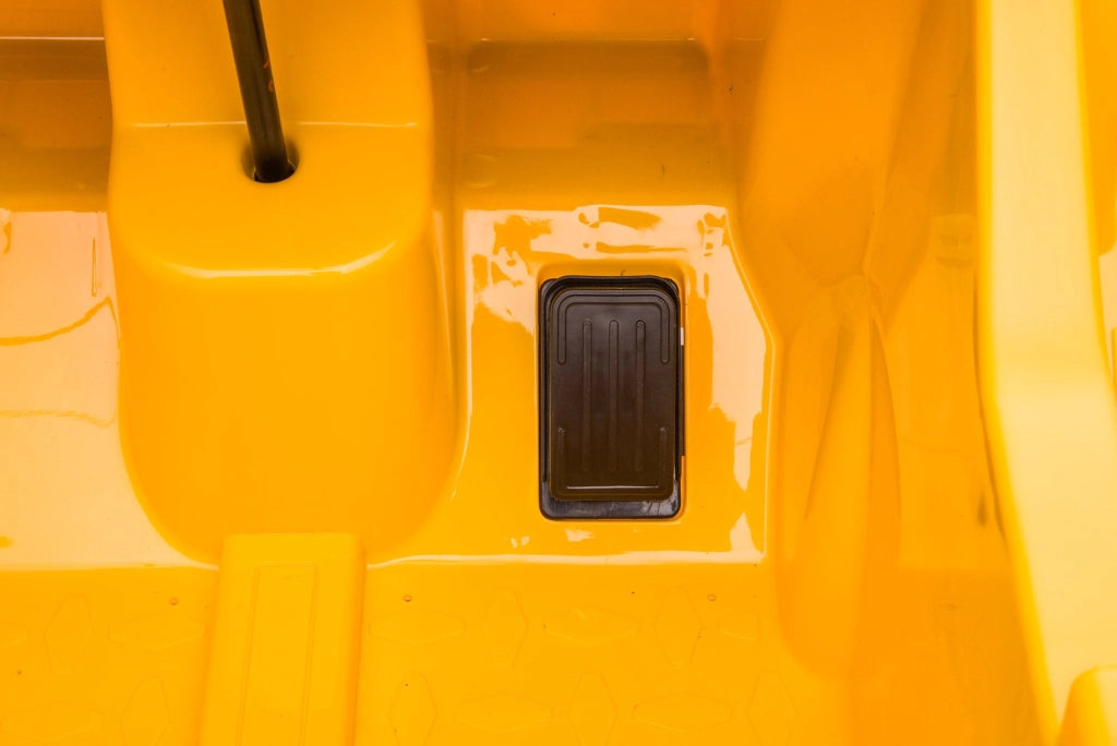 Camion Elettrico con Cassone Ribaltabile 12V Caterpillar Giallo