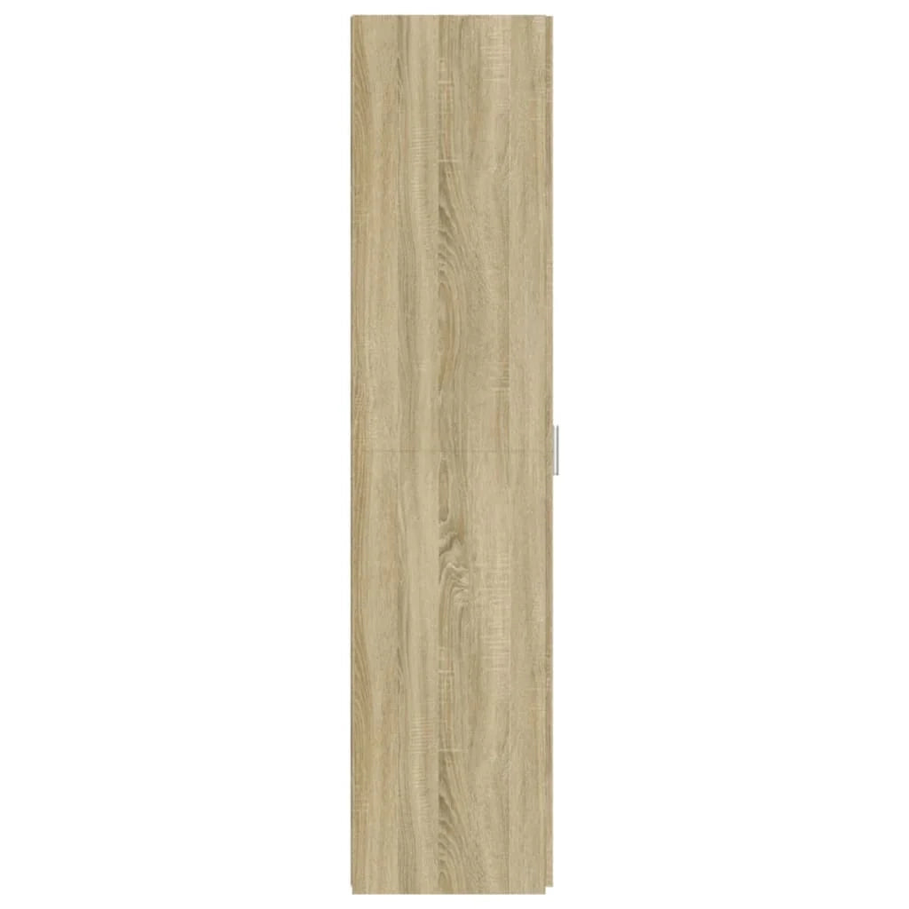 Buffet credenza cassettiera armadio mobile contenitore organizer cucina soggiorno salotto rovere Sonoma alto 50 x 42,5 x 185 cm legno ingegnerizzato marrone 02_0034071
