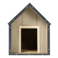 Cuccia per cani in legno LP SmartSide - 57 x 95 x H68 cm, Taglia M - TIMBELA M971-1