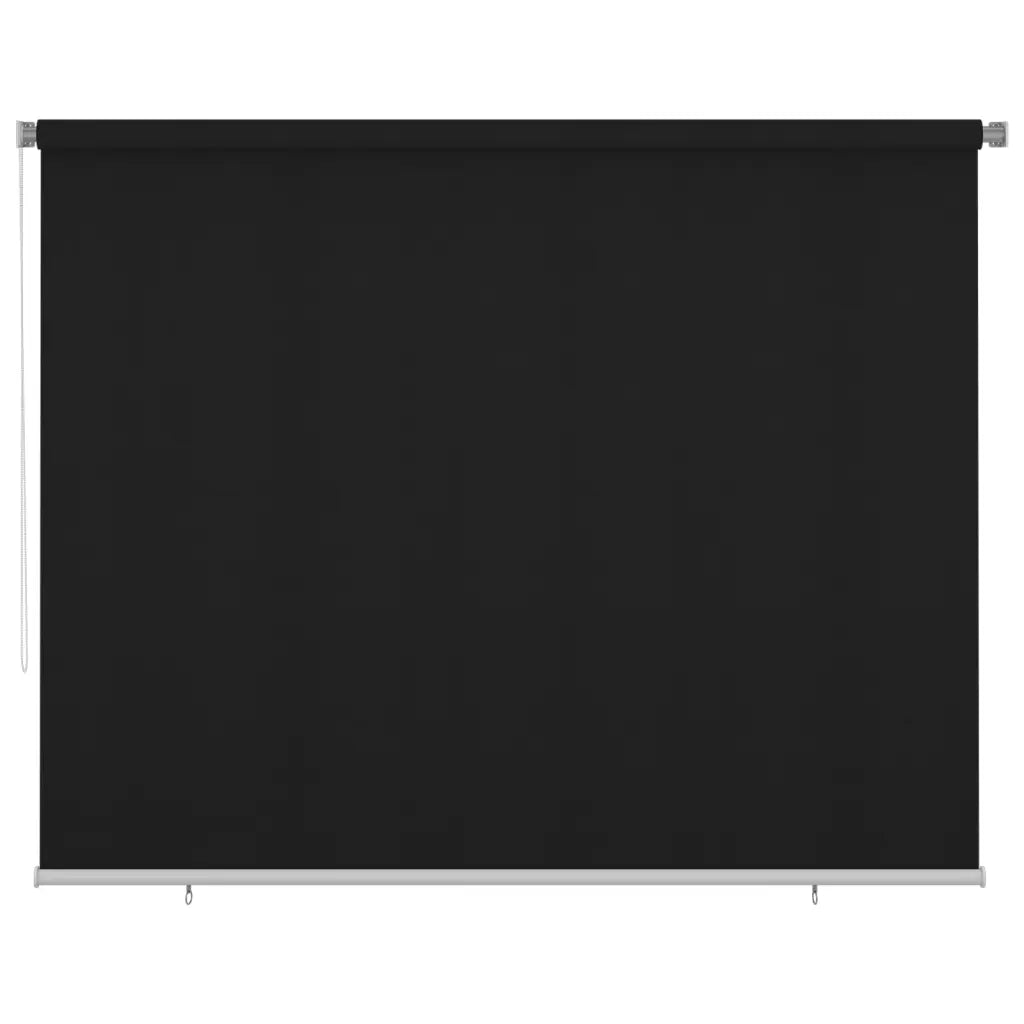 vidaXL Tenda a Rullo per Esterni 300x230 cm Nera