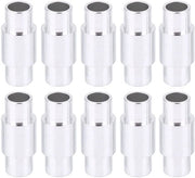 Spacers per skateboard 10pz - Legering in alluminio - Disegno a gradini - Per ruote di skateboard - Riduce la resistenza - Aumenta l'efficienza di movimento