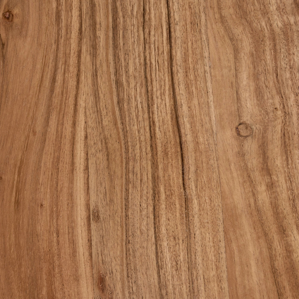 Tavolo da pranzo in legno chiaro in legno massello di acacia 180 x 90 cm tradizionale country