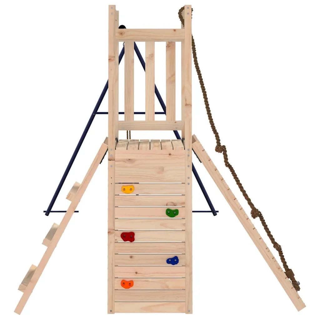 Set da Gioco da Esterno in Legno Massello di Pino 3155921
