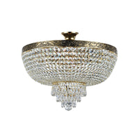 Lampadario Royal Classic in Metallo Palace Oro Antique