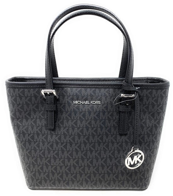 Borsa di Viaggio XS con Cinturino in PVC Nero