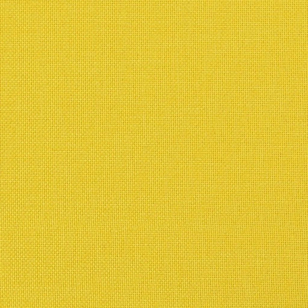 Set di divani 2 pz Giallo Chiaro Tessuto 3424853