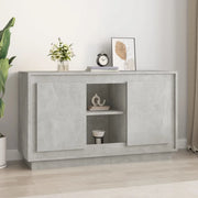 Credenza Grigio Cemento 102x35x60 cm in Legno Multistratocod mxl 79827