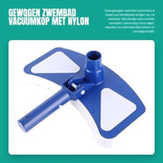 Aspiratore di Piscina con Filtro - Peso Compreso - Aspirapavimenti - Piscinacare - Set di Spazzole in Nylon - Alta Qualità - Aspirapavimenti per Piscine