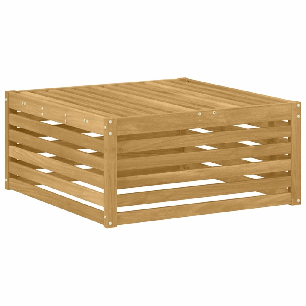 Poggiapiedi da Esterno Legno di Acacia Massello Bianco CFW1706585