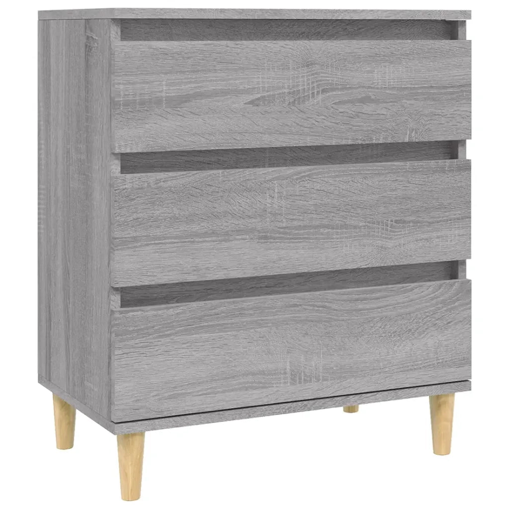 Credenza Grigio Sonoma 60x35x70 cm in Legno Multistrato 823046