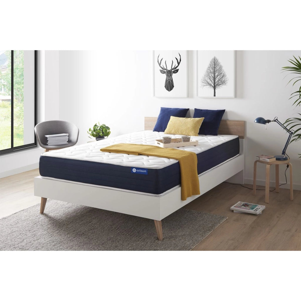 Materasso matrimoniale Actilatex sleep 200x200cm - Spessore : 22cm - Lattice e memory foam - Bilanciato