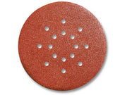 25pz disco abrasivo autoaggrappante levigatrici muro i mm 225 16 fori grana 60 cod:ferx.vit52626