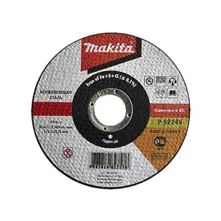 DISCO DA TAGLIO PER INOX MAKITA Ø 115x1,6 mm  - conf. 50 pezzi - MAKITA