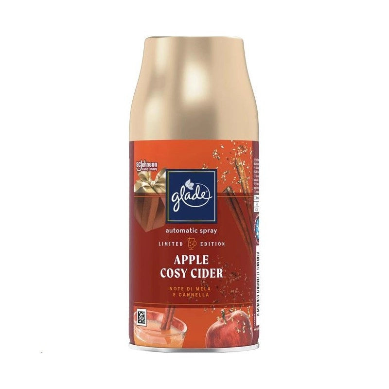 GLADE DEODORANTE SPRAY  PER AMBIENTE AUTOMATICO 269 ML FRAGRANZA MELA E CANNELLA OKY