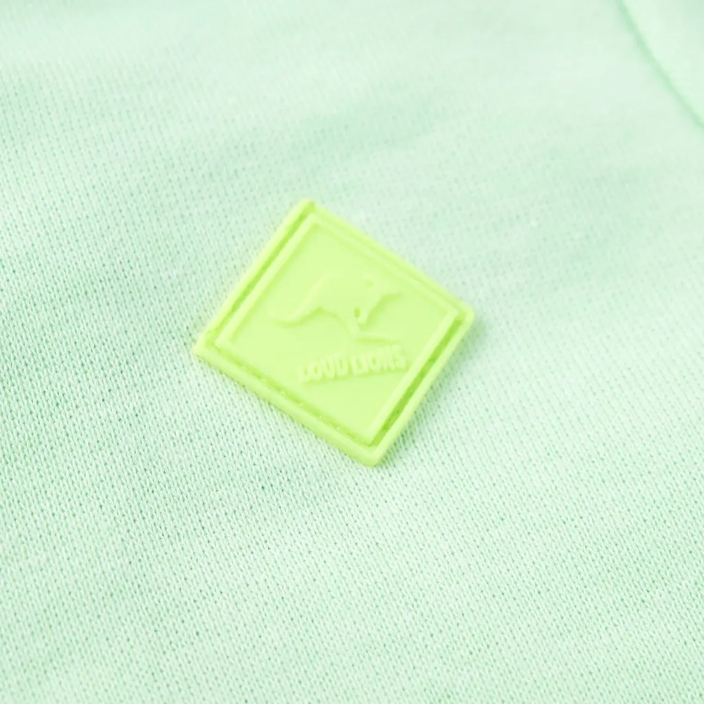Felpa con Cappuccio e Cerniera per Bambini Verde Brillante 92 11894
