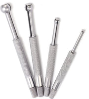 Set di Micrometro Telescopico 3-13mm con 4 Stuks per la Misura di Piccoli Fori in Acciaio