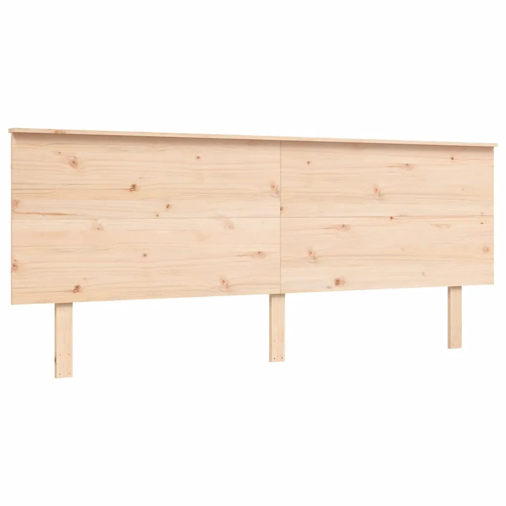 Giroletto senza Materasso 200x200 cm in Legno Massello di Pino 3193681