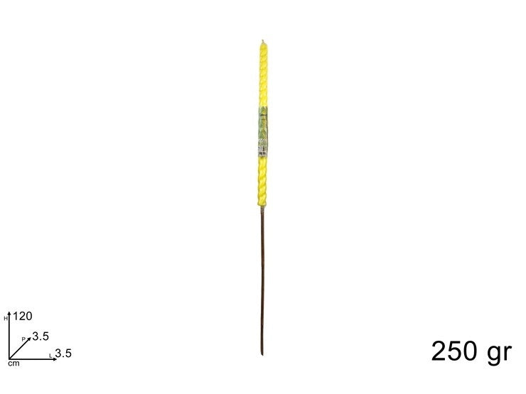 1 Pezzo Torcia da Giardino al Profumo di Citronella 120 cm 250 gr
