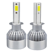 Confezione da 2 Lampadine LED per Auto H11 30W 6000K 3600LM con Dissipazione Termica Argento Avizar