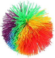 Giocattolo Stress Rilassante - Sensoriale - Multicolore - Silicone di Alta Qualità - 11 cm - Molle e Estensibile - Giocattolo per Distrazioni