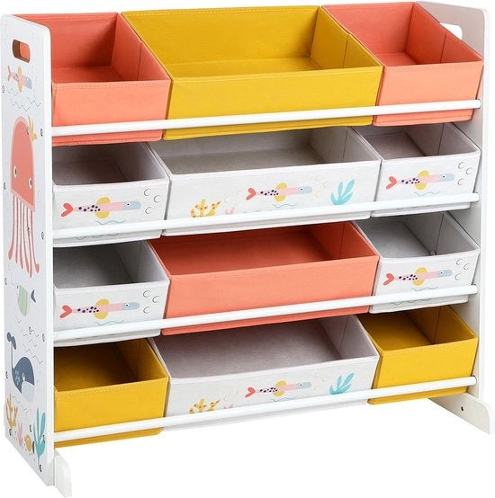 Pannello di gioco per bambini - Scaletta per bambini - Organizzatore - Stimola la creatività - 83 cm x 38 cm x 78 cm