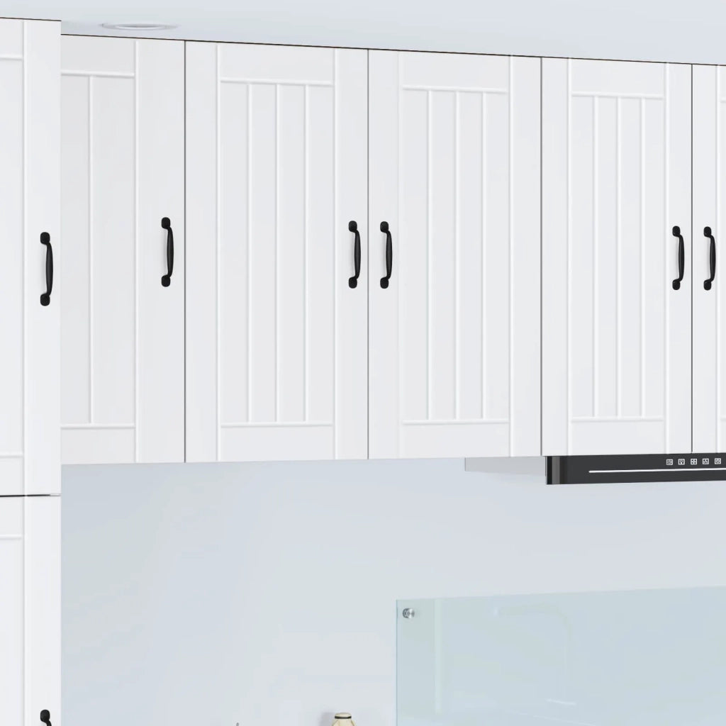 Pensile da cucina | Armadietto a muro LUCCA Bianco 80 x 31 x 80 cm