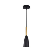 Lampada a sospensione Solin nero/oro E27 Light Prestige