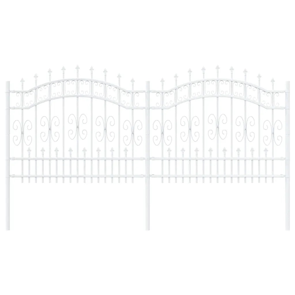 Recinzione per Giardino KAMPEN Bianco 42003974