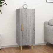 Credenza-Buffet-Armadio da cucina Grigio Sonoma 34,5x34x90 cm in Legno Multistrato 631117