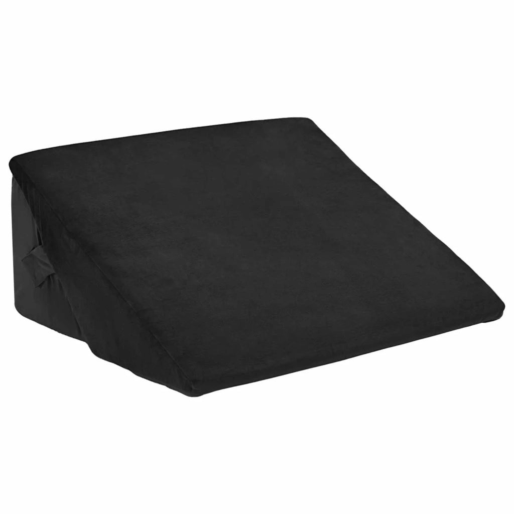 Cuscino a Wedge Nero 55 x 55 x 26 cm Schiuma Memory CFW1365032