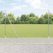 Palo della recinzione Argento 10 x 1,4 m (maglia 60 x 60 mm) 3351295