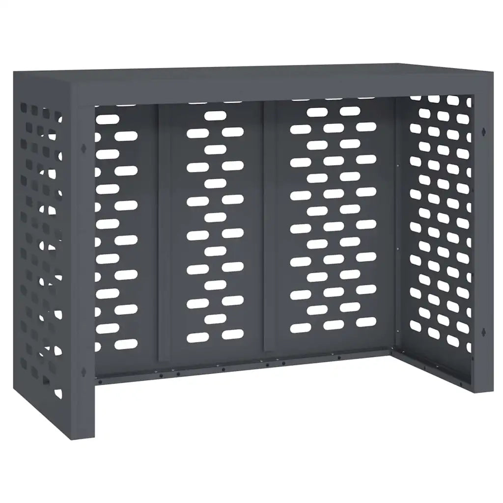 vidaXL Copertura per condizionatore d'aria Antracite 110 x 50 x 80 cm