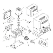 CENTRALE BENINCA' 9686958 RICAMBIO ORIGINALE AUTOMAZIONE AUTOMATISMI GARANZIA
