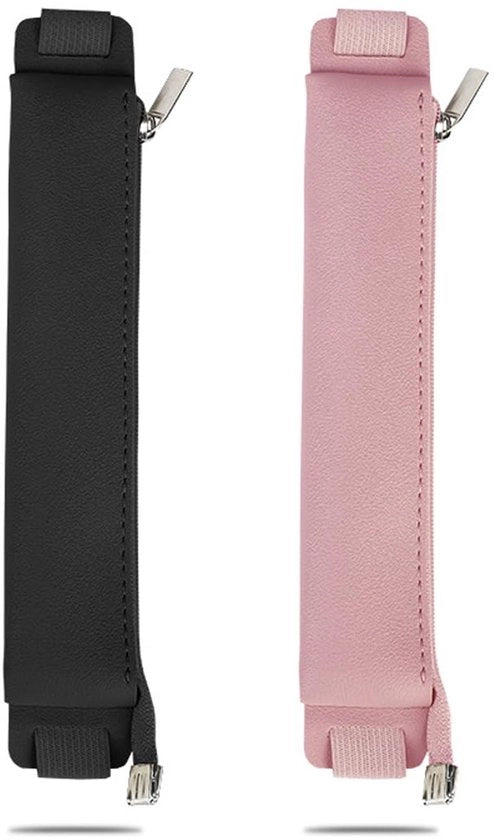 Due libretti per appunti con contenitore per penne con elastico contenitore per penne con penna in PU con elastico contenitore per agenda planner