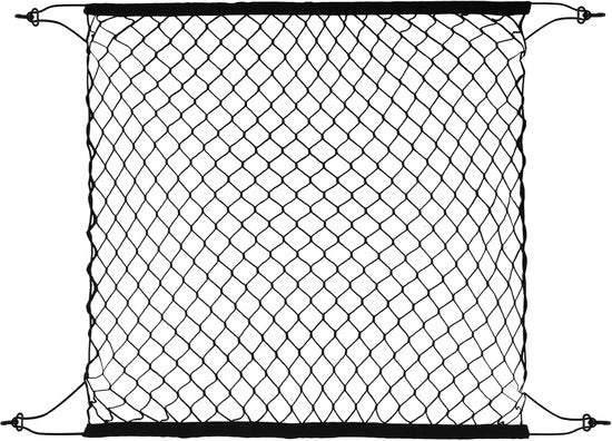 Cassa Portabagagli Auto Adattabile 70x70cm con 4 Ganci