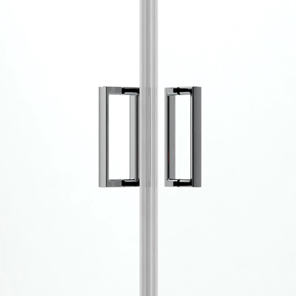 Box Doccia Semicircolare 90x90 H198 Trasparente 6mm mod. Ready