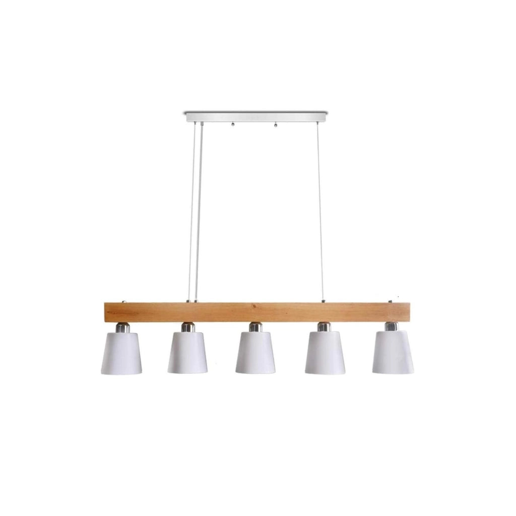 Lampada a sospensione ZMH vintage retr¨° tavolo da pranzo tavolo da pranzo 5 fuochi metallo E27