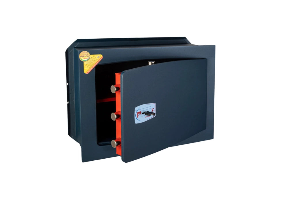 Cassaforte a Muro Technomax GK/5L Chiave a Doppia Mappa Porta 10 mm