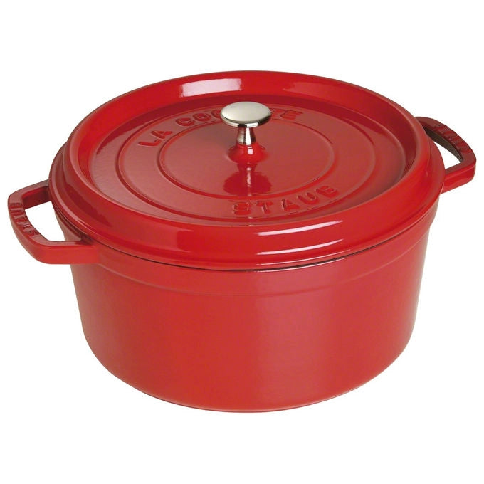 Staub 40509-852-0 Casseruola per Arrosto in Ghisa Smaltata 6,7 L Diametro 28 cm colore Rosso