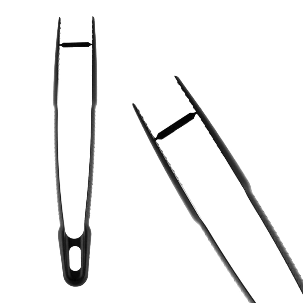MAURY'S PINZA PER CUCINARE REALIZZATA IN NYLON IN COLORE NERO