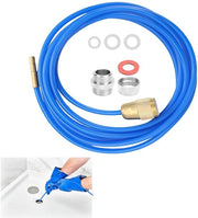 Pulitore ad alta pressione per tubi - 3 metri - Adatto per M22 M24 e 1/2 pollice - Disblocca scarichi - Resistente e flessibile
