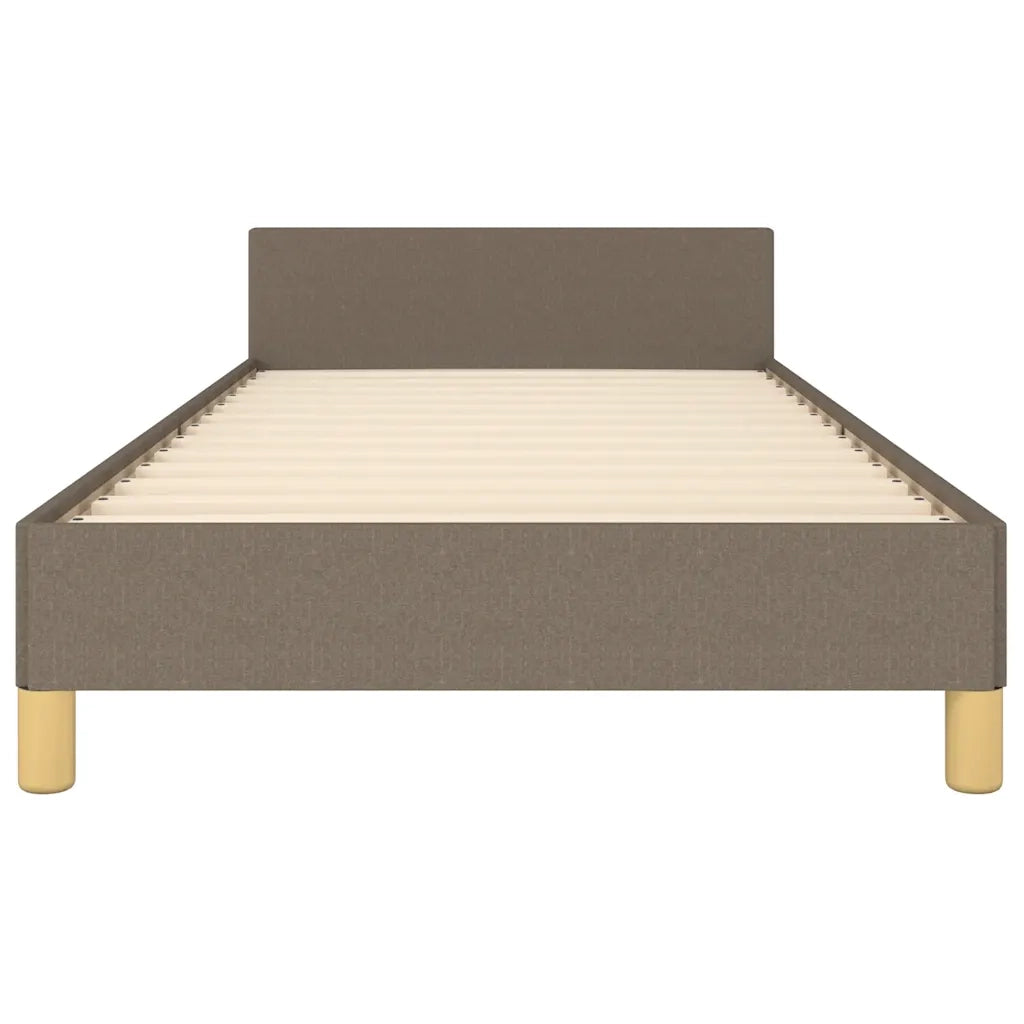 Giroletto con Testiera Tortora 80x200 cm in Tessuto cod mxl 45052
