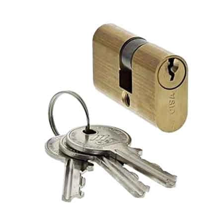 CILINDRO OVALE DA INFILARE ART. 08210 CISA 54 mm (22,7+10+22,7) - CISA