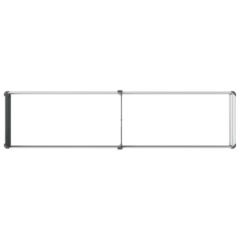 Letto rialzato da giardino Grigio 160 x 40 x 24 cm 8006321