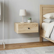 Mobiletto da notte a muro 2 pcs Rovere Sonoma 49 x 34,5 x 20 cm 899130