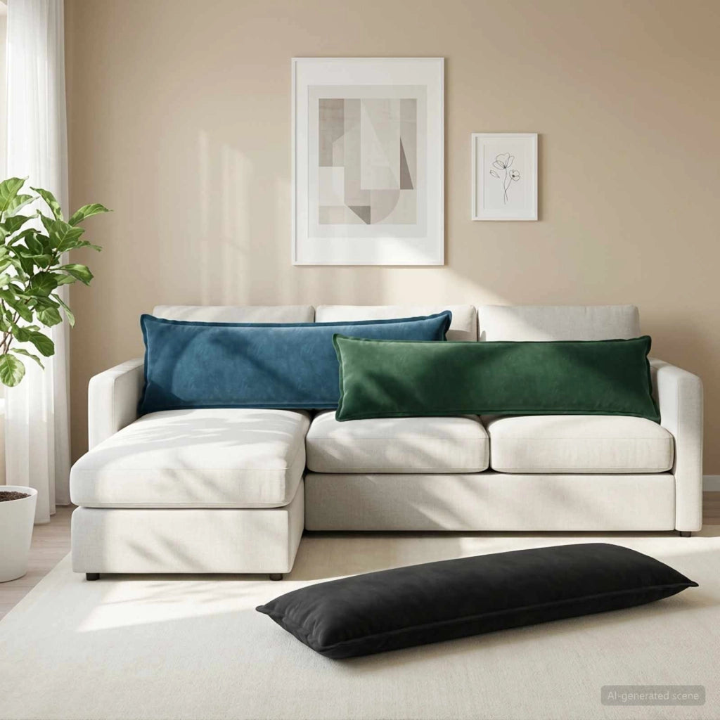 Federa HOUTEN Verde Scuro 40 x 145 cm Velluto 917148